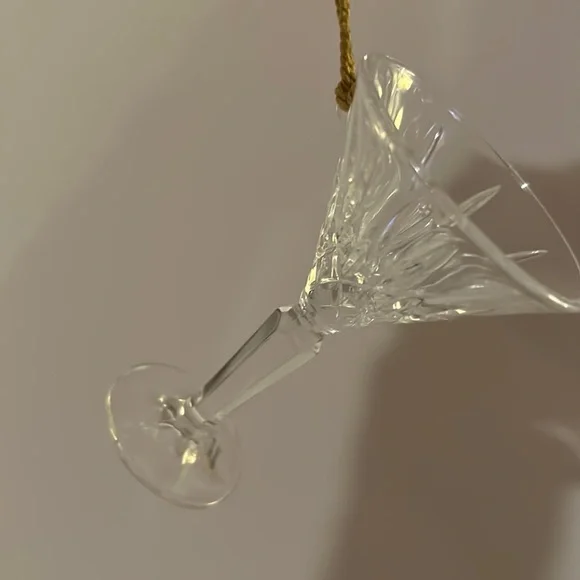 Gorham Lady Ann Mini Martini Ornament - Picture 2 of 6